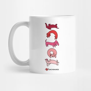 Rouge Dachshunds Mug